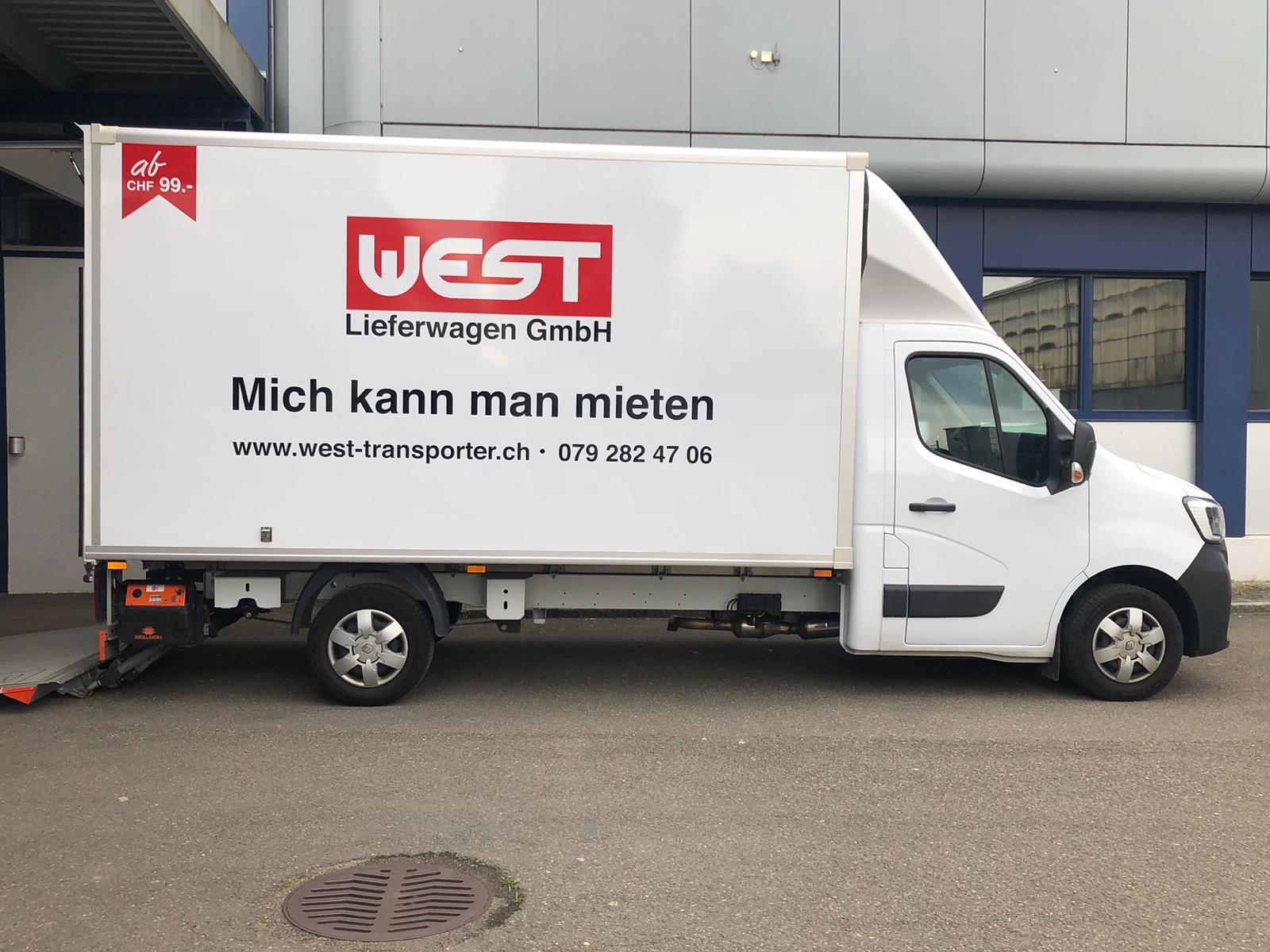 Renault Master Koffer L3 mit Hebebühne
